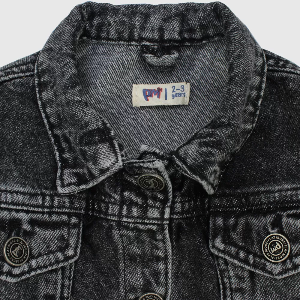 Unisex Grey Jean Jacket