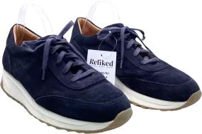 unseen Blue Suede Navy Trainers UK 9 EU 43 👞