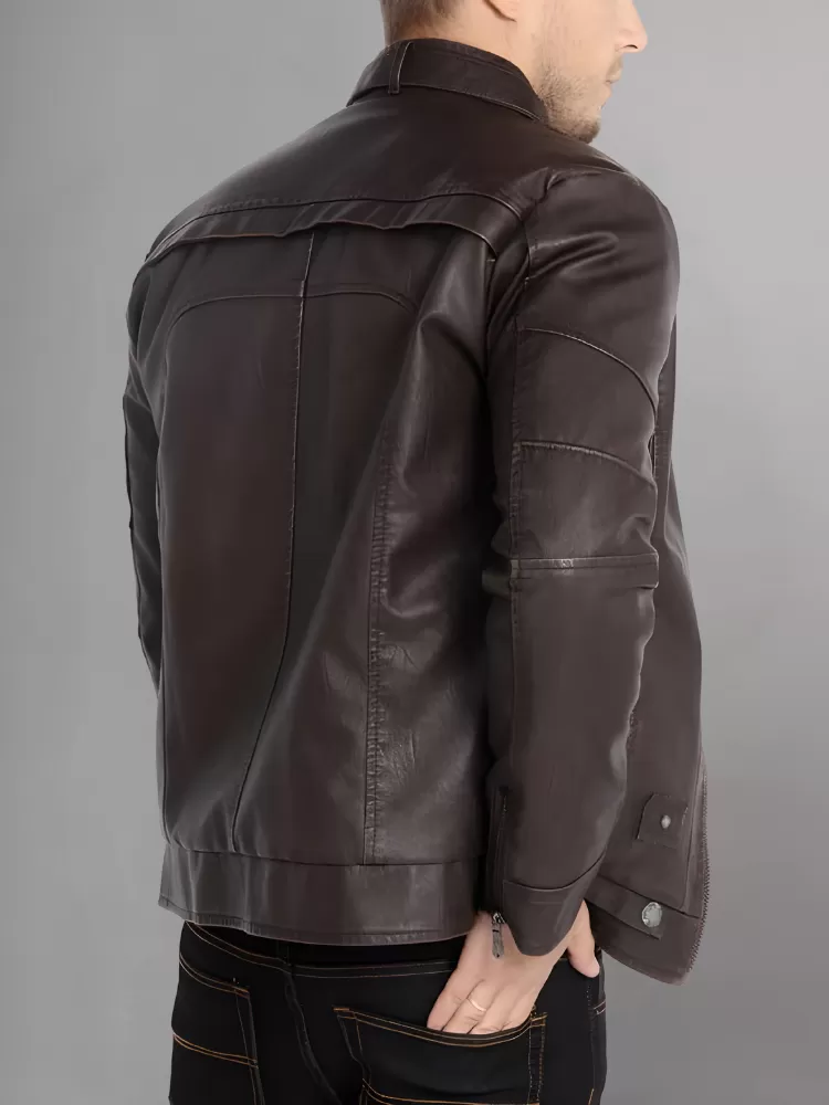 Wilmer Black Leather Jacket