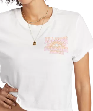 Women's Billabong Dream All Day Crop T-Shirt