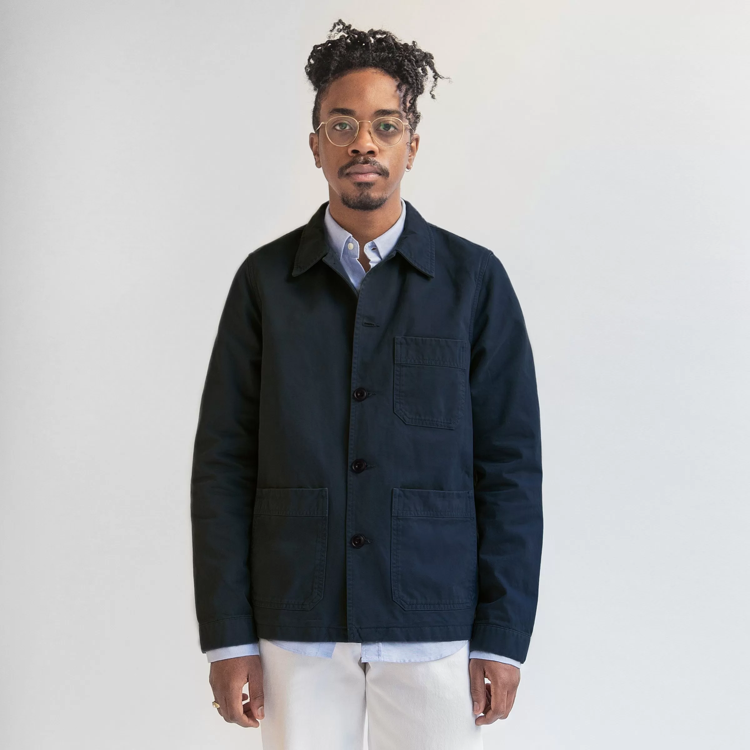 Worker Jacket Navy - Final Sale