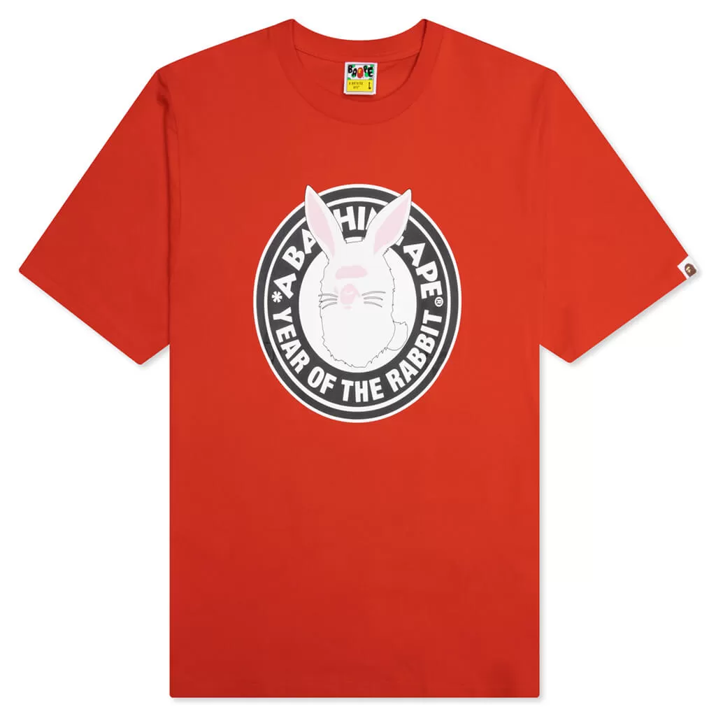 Year Of The Rabbit Tee - Red