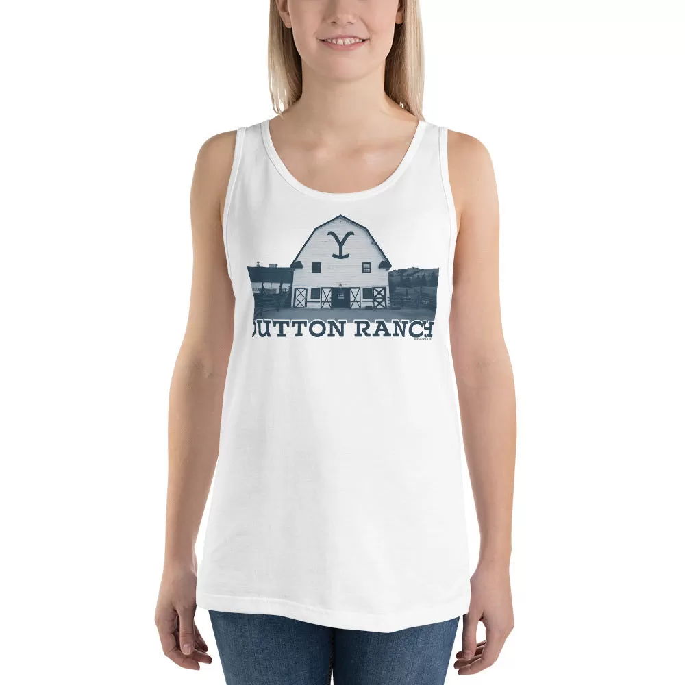 Yellowstone Dutton Ranch Barn Unisex Tank Top