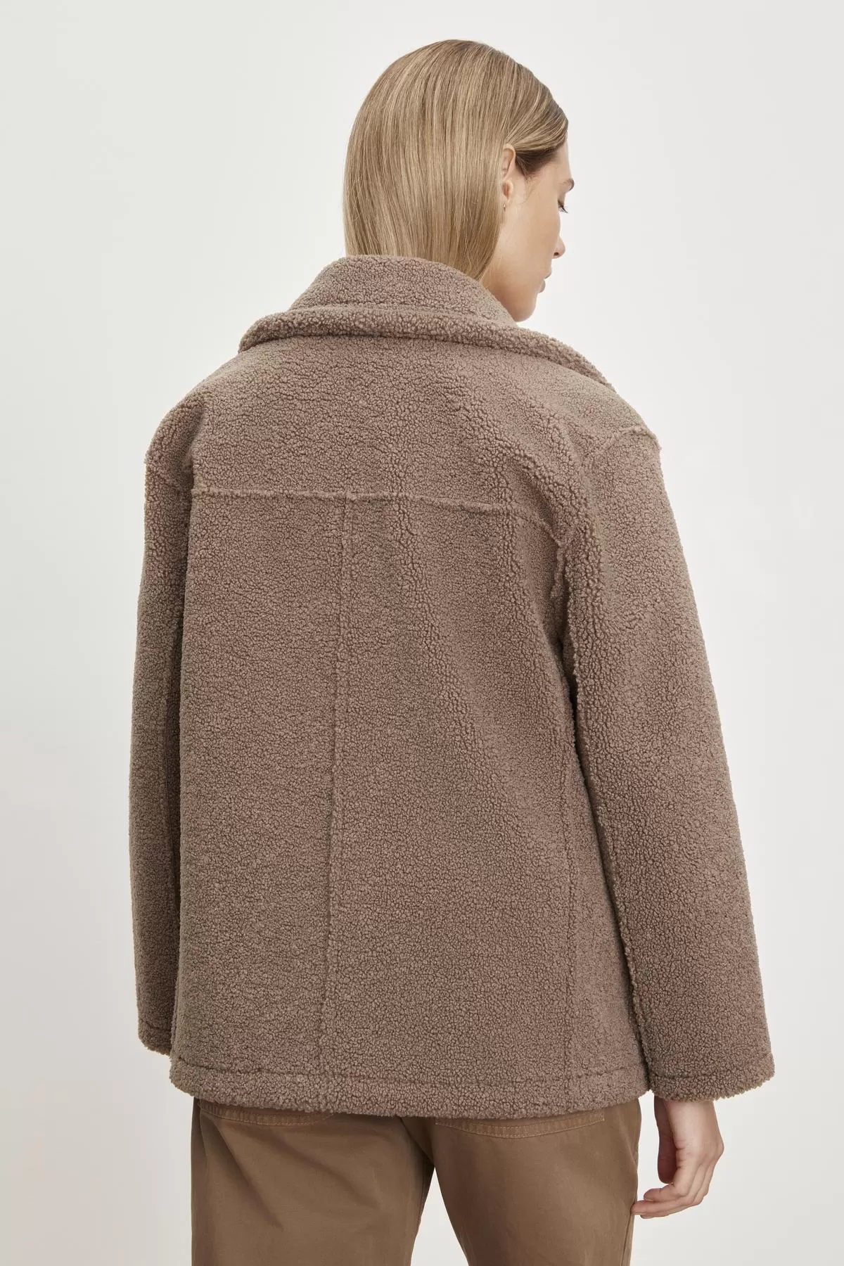 YOKO LUX SHERPA OVERSIZED JACKET